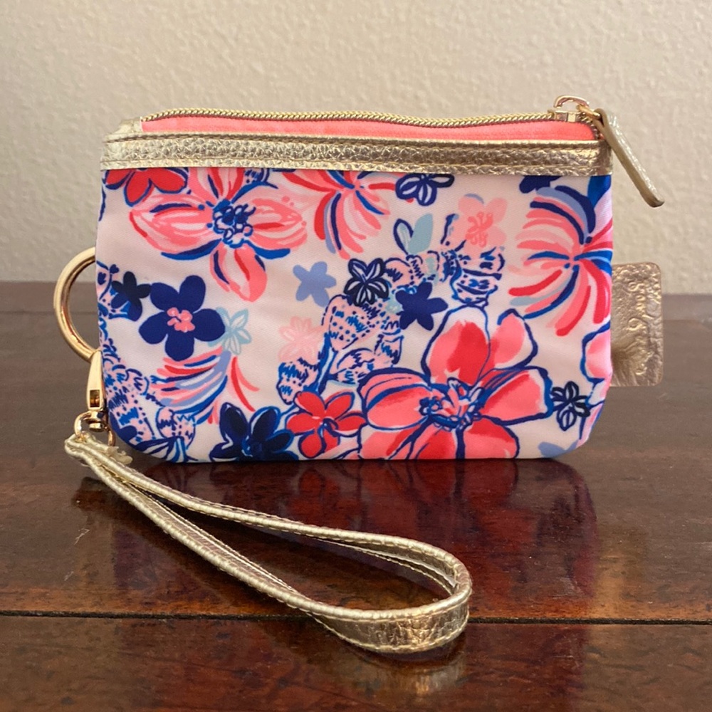NWT Lilly Pulitzer GWP Zip Top Wallet